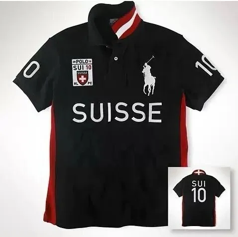 Polo Ralph Lauren × MLB Polo Shirt SUI 10 Switzerland Edition