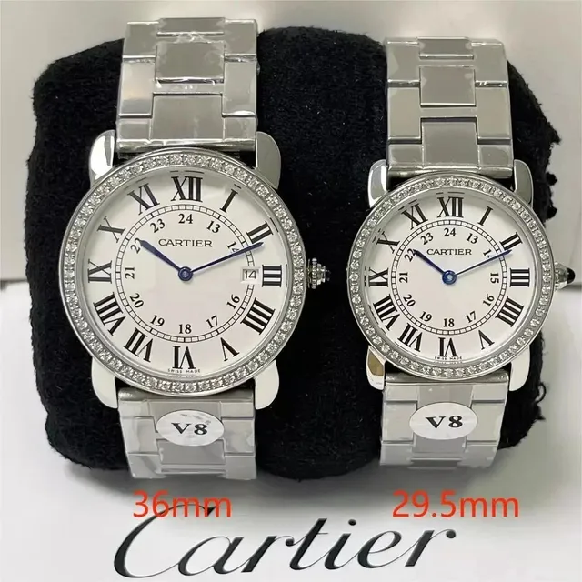 Cartier Tank Française Diamond Bezel