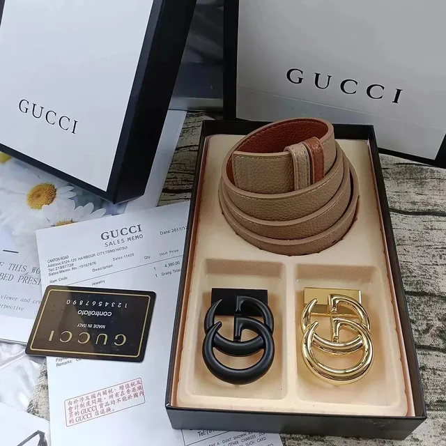 Gucci Horsebit 1955 Belt Reversible with Interlocking G Buckles