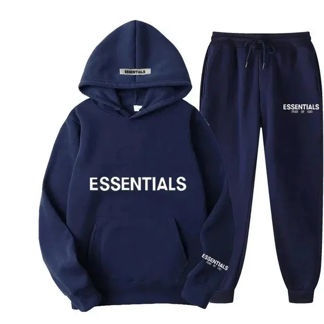 Fear of God Essentials Hoodie and Joggers Set Essentials Logo