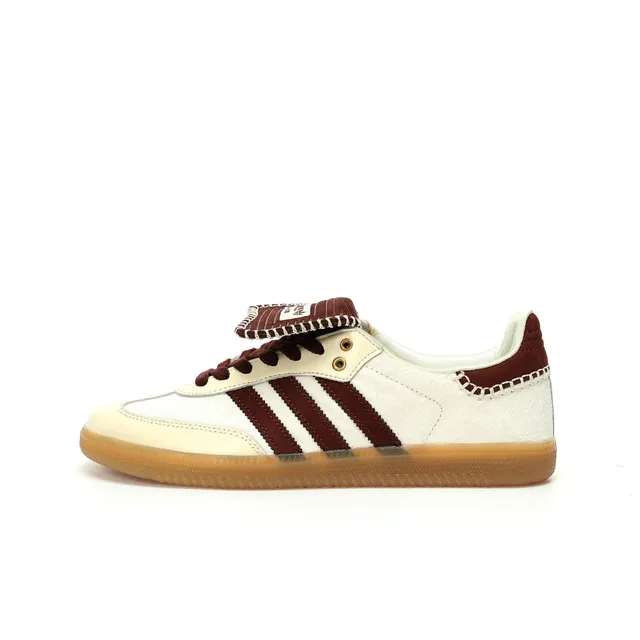Adidas Samba Cream and Burgundy