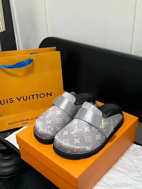 Louis Vuitton LV Mule Monogram Shine