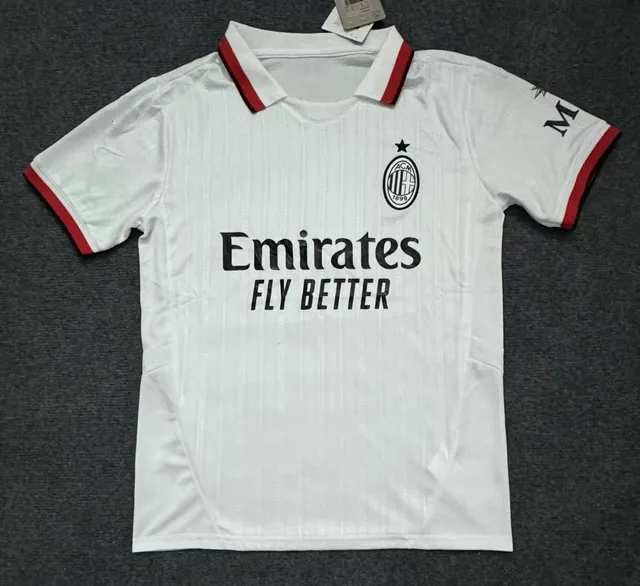 AC Milan × Adidas Home Jersey Emirates Fly Better