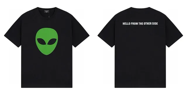 Balenciaga Alien Tee Hello From The Other Side