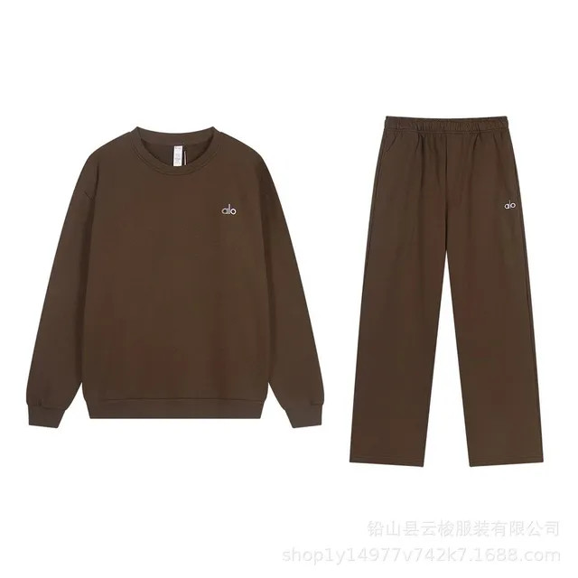 Alo Yoga Loungewear Set Minimal Logo