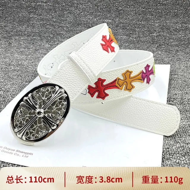 Chrome Hearts Cross Belt Multi-Color Crosses
