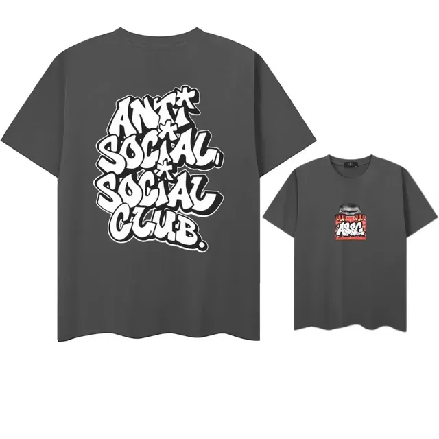 Anti Social Social Club Graphic Tee ASSC Graffiti Print