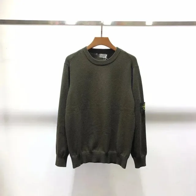Stone Island Crewneck Sweater Olive Green