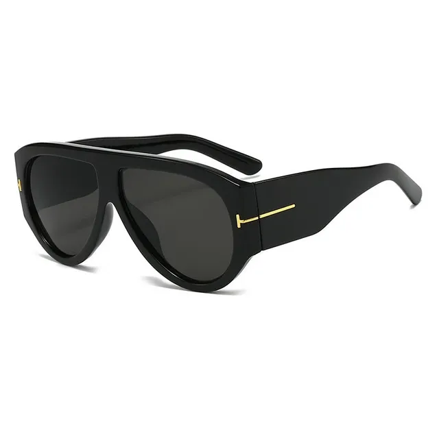 Tom Ford Aviator Sunglasses Gold Accent