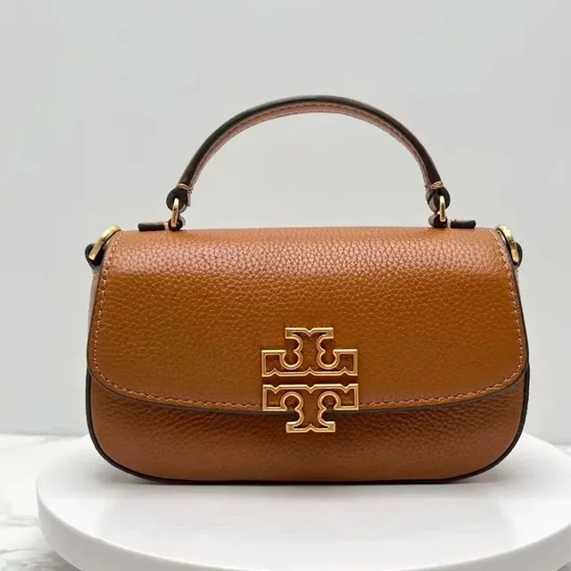 Tory Burch Mini Miller Pebbled Leather