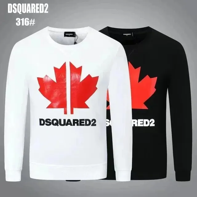 Dsquared2 Crewneck Sweatshirt Maple Leaf Logo