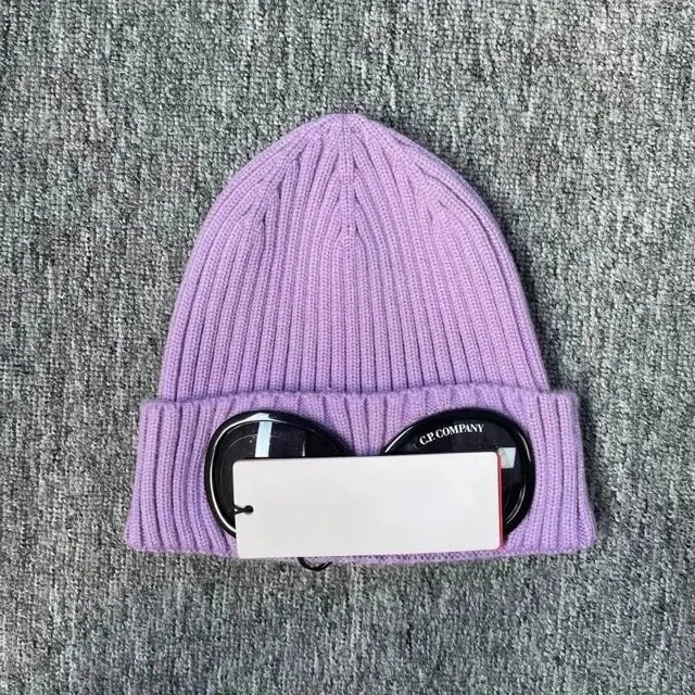 C.P. Company Ribbed Beanie CP Company Logo Tag