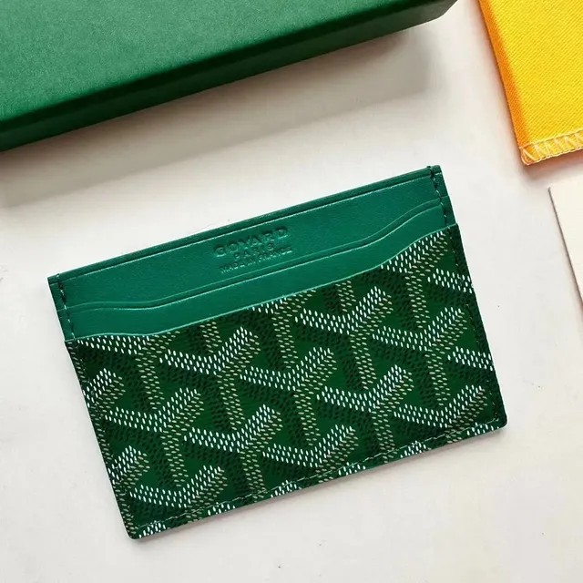 Goyard Card Holder Saint Louis Pattern