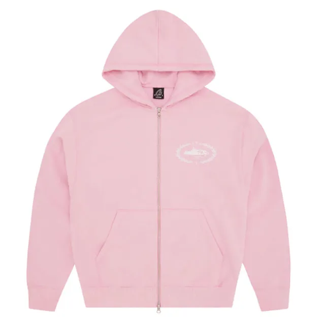 Gallery Dept. Zip-Up Hoodie Wreath Logo