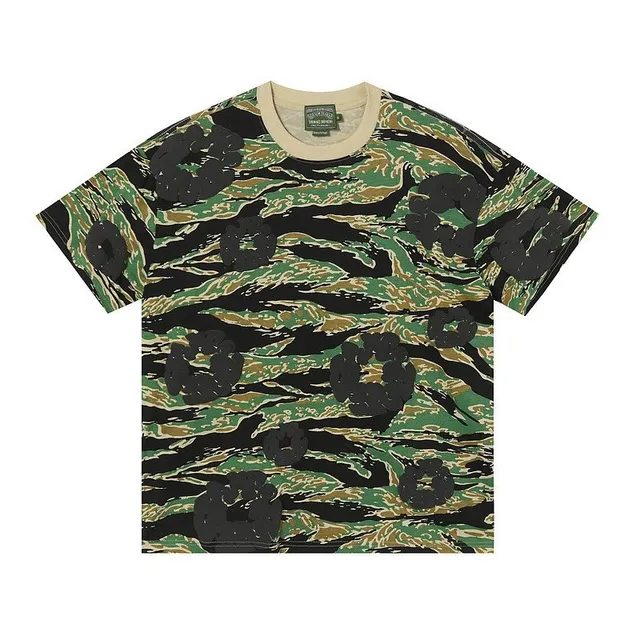 Stone Island T-Shirt Tiger Camo Print