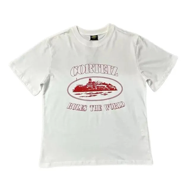 Graphic Tee Corteiz Rules The World
