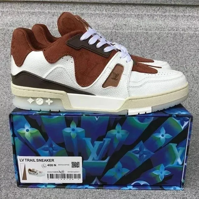 Louis Vuitton LV Trail Sneaker White/Coffee