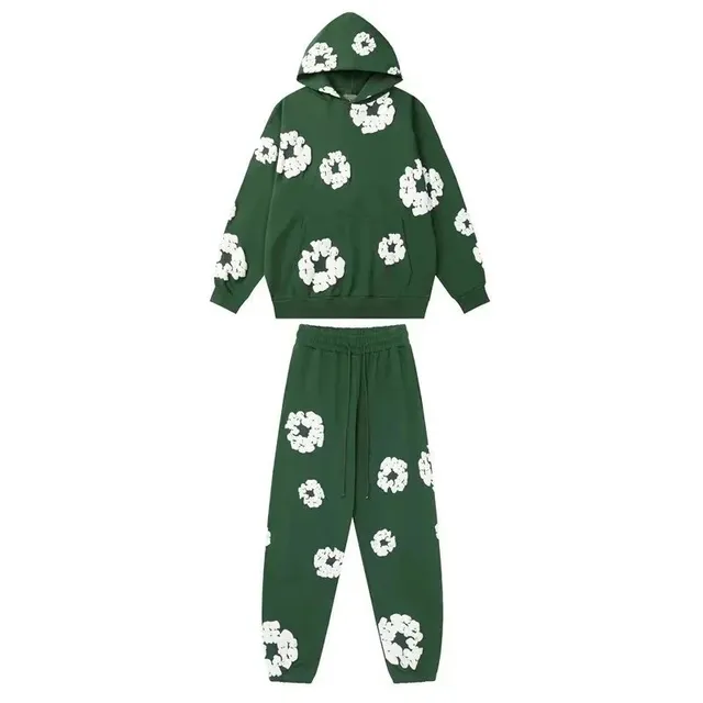 Broken Planet Hoodie and Joggers Set Floral Print