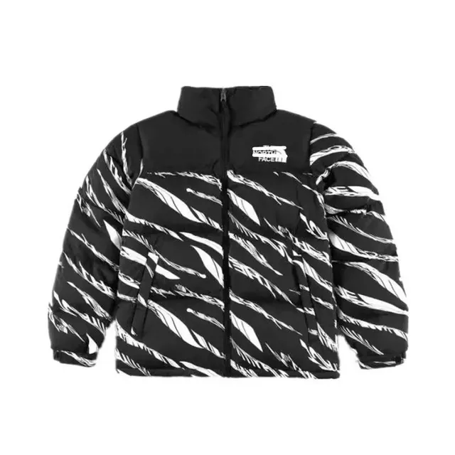 Gallery Dept. Puffer Jacket Tiger Stripe Print