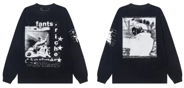 ER018 long sleeve T black