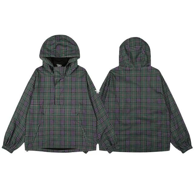 BAPE Hooded Jacket Plaid