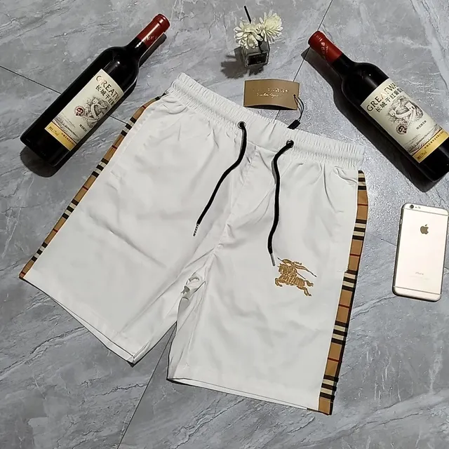 Burberry Equestrian Knight Shorts Icon Stripe Side