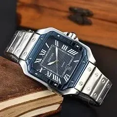 Santos de Cartier Large Steel