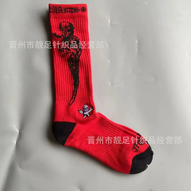 Crew Sock Skull Graphic