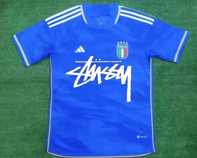 Adidas × Stüssy Italy Home Jersey Stussy Collaboration