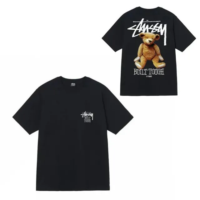 Stüssy T-Shirt Built Tough Bear