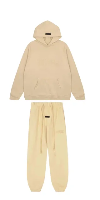 Fear of God Essentials Essentials Hoodie and Joggers Set Embroidered Logo