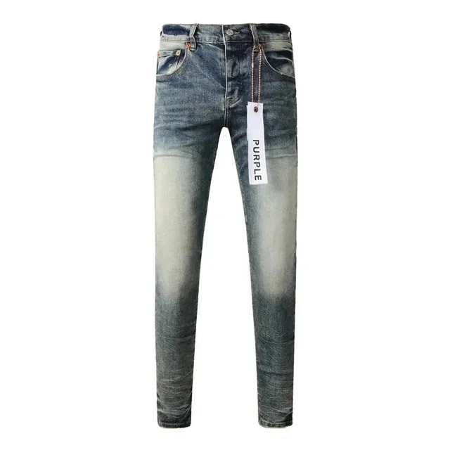 Slim Fit Jeans Washed Distressed