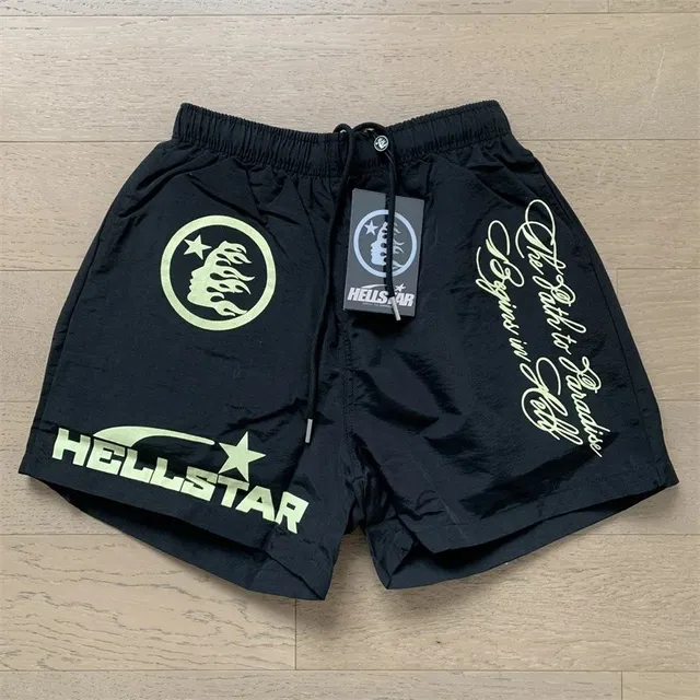 Hellstar Swim Shorts Flame Logo