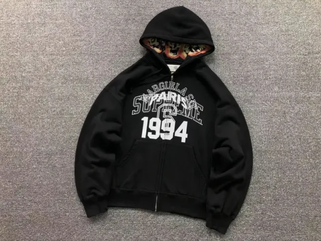 E573 # Zipper sweatshirt black