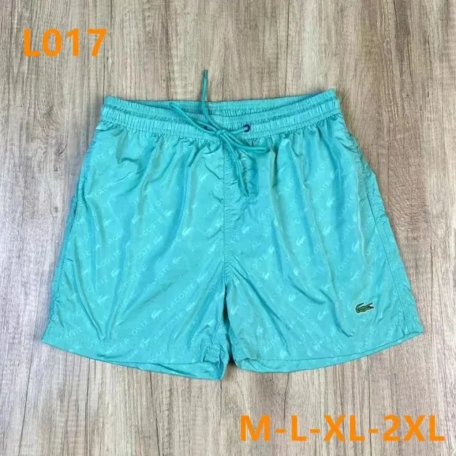 Lacoste Logo-Print Swim Shorts All-Over Croc Print