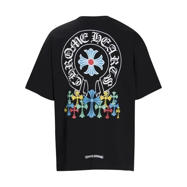 Chrome Hearts Graphic Tee Multi-Cross Print