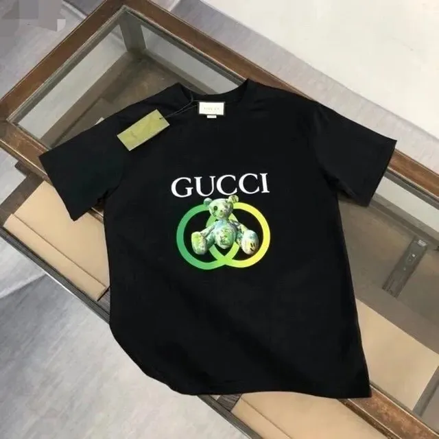 Gucci T-Shirt Bear Logo Print