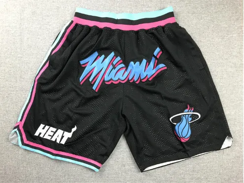 NBA Miami Heat Mesh Shorts Team Logo Edition