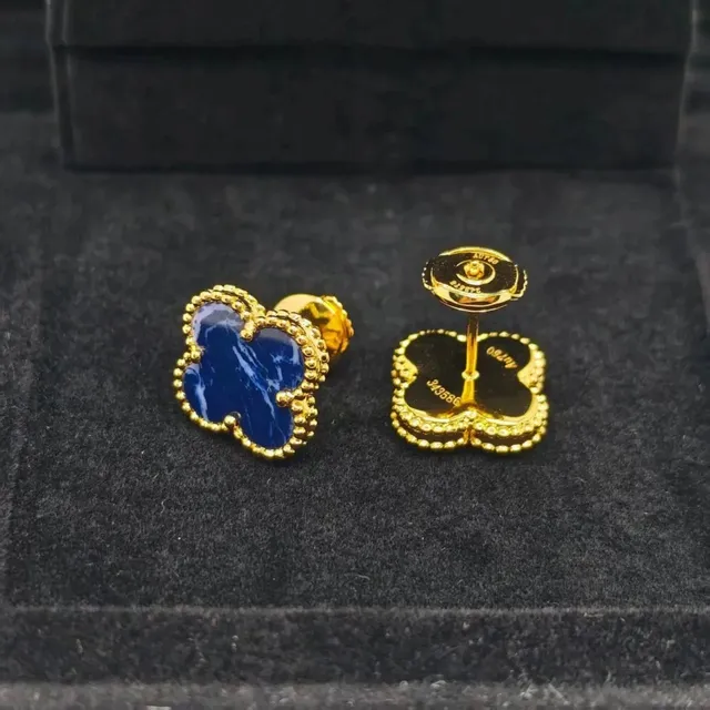 Van Cleef & Arpels Alhambra Earring Lapis Lazuli
