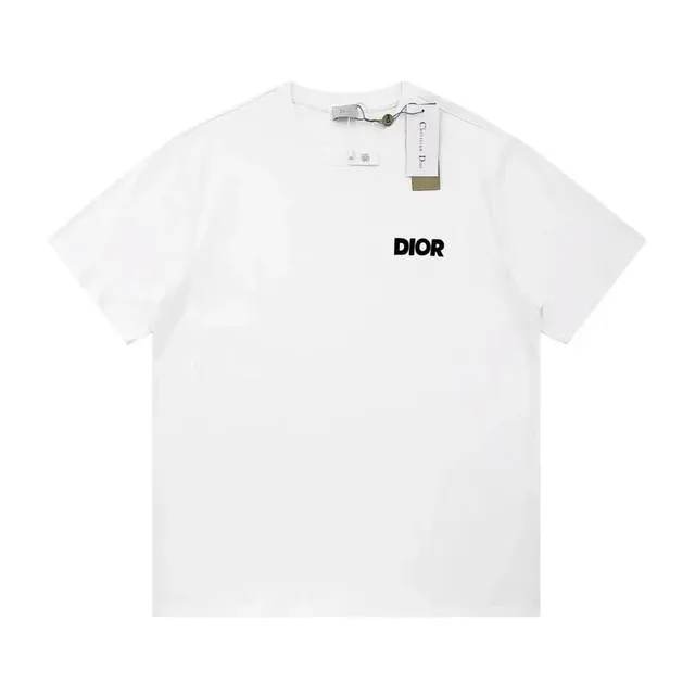 Dior Logo T-Shirt Black Logo