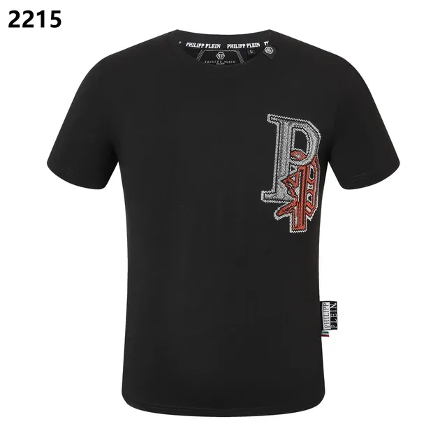 Philipp Plein Logo T-Shirt Crystal-Embellished PP