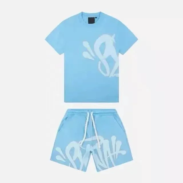 Syna World Shorts Set Graffiti Print