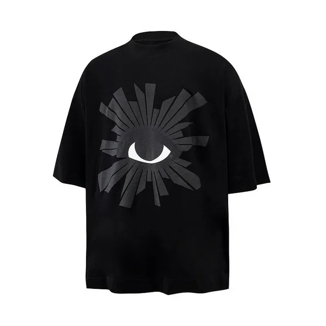 Kenzo Eye Graphic Tee Black with Embossed Eye Print