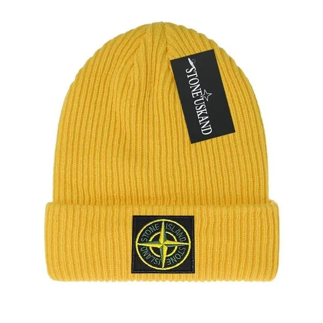 Stone Island Ribbed Beanie Compass Patch