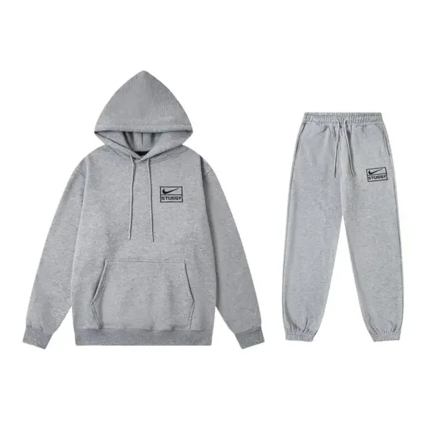 Stüssy Hoodie and Joggers Set Nike x Stussy Logo