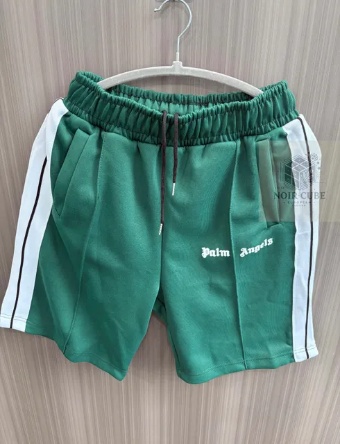 Palm Angels Track Shorts Logo Embroidered