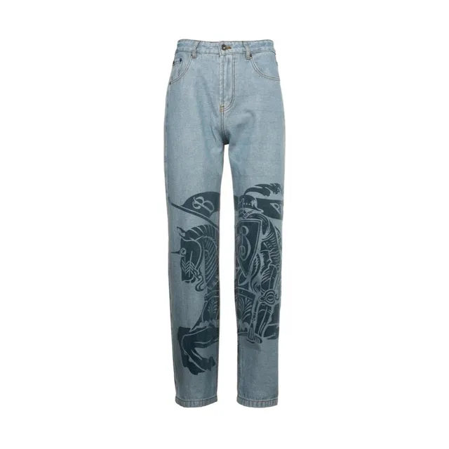 BAPE Jeans Knight Print