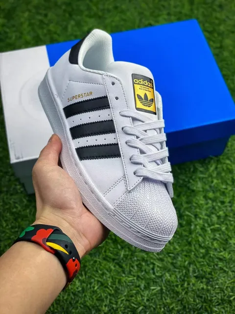 Adidas Superstar White Black