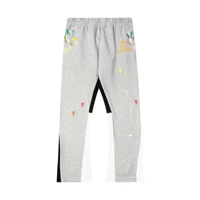 Gallery Dept. Paint Splatter Sweatpants Multi-Color Paint Print