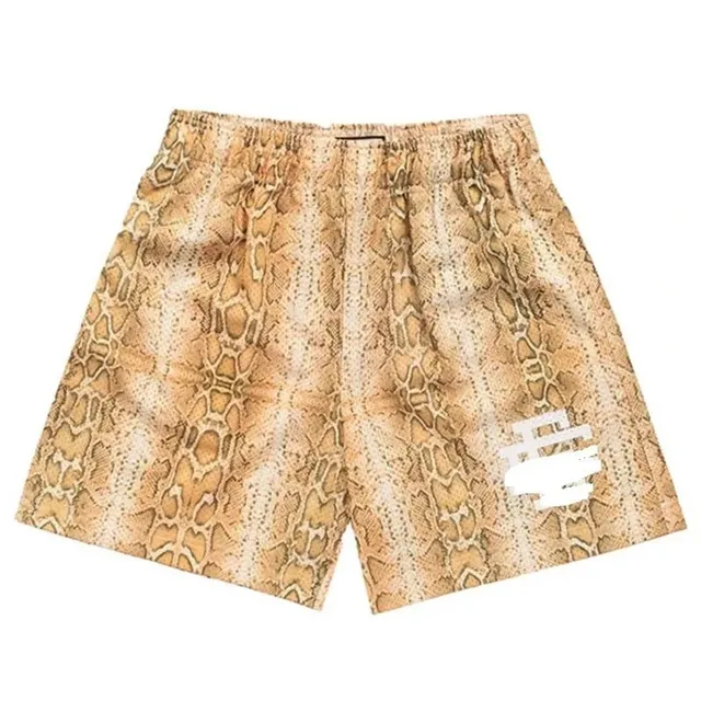 Eric Emanuel Snake Print Shorts Python Pattern
